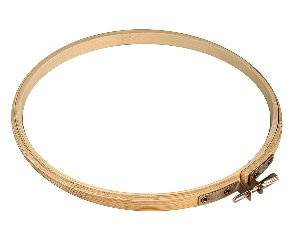 Stoklasa Vyšívací bambusový kruh 090735, světlý, průměr 15cm