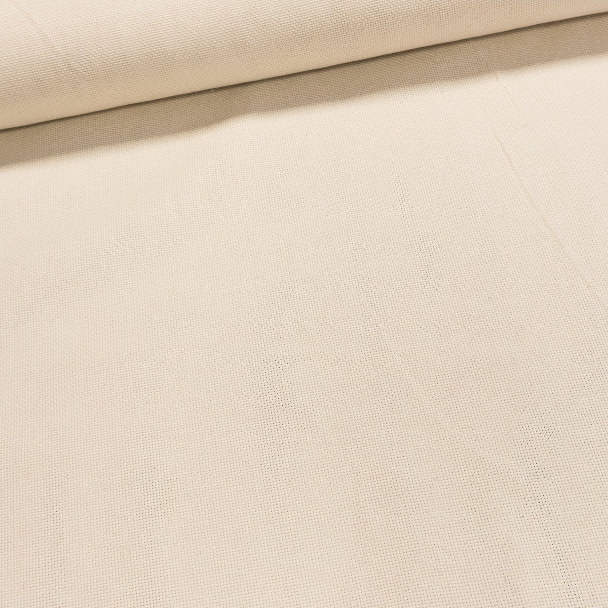 Vyšívací látka KANAVA 3 jednobarevná ecru, š.160cm (látka v metráži)