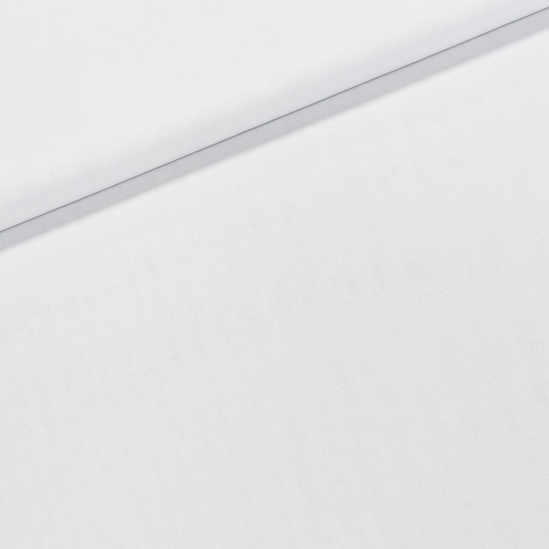 Vyšívací látka Tesilen SAMANTA 001 jednobarevná bílá, š.140cm (látka v metráži)