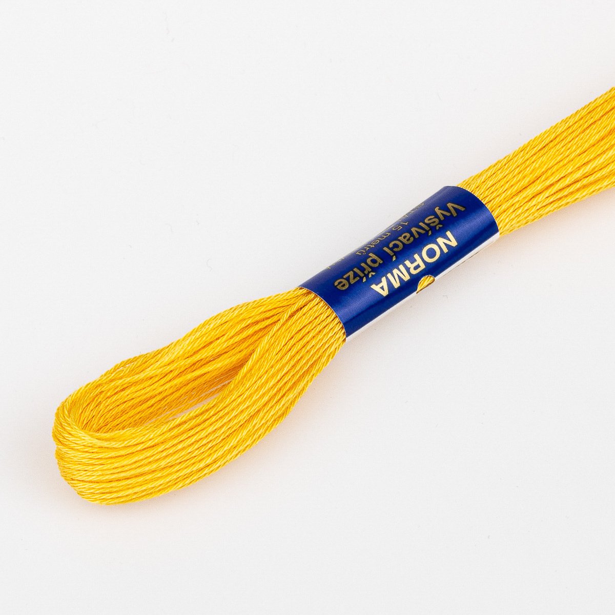 Niťárna Vyšívací příze NORMA / BAVLNKA 1272 oranžová, jednobarevná, 1,5g/15m