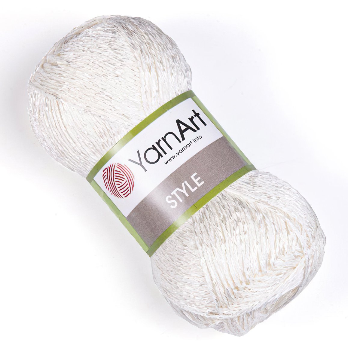 Pletací / háčkovací příze YarnArt STYLE 652 smetanová, jednobarevná, viskózová, 50g/185m