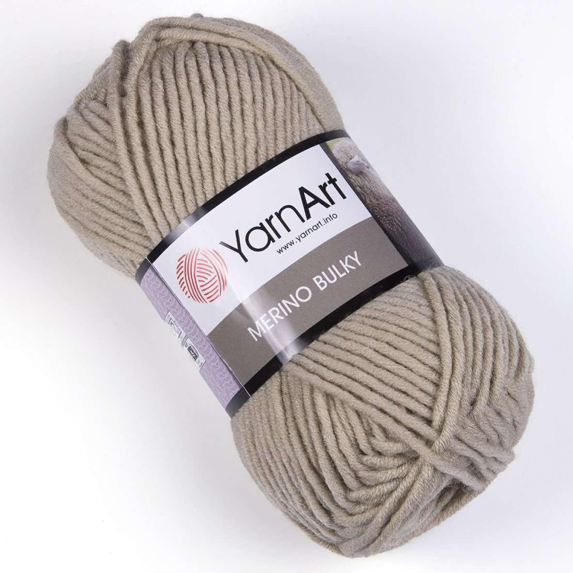 Pletací příze YarnArt MERINO BULKY 033 béžová, 100g/100m