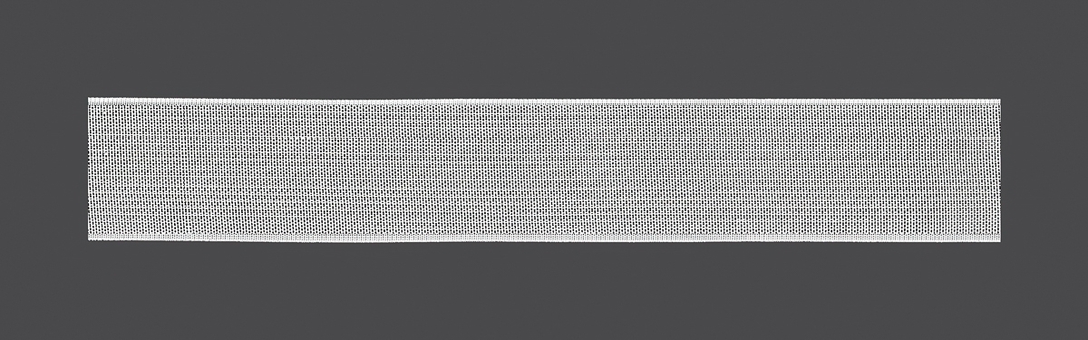 MAGAM Záclonová zpevňovací / začišťovací páska bez řasení, 12.40.000.3, transparentní, šířka 4cm (v metráži)