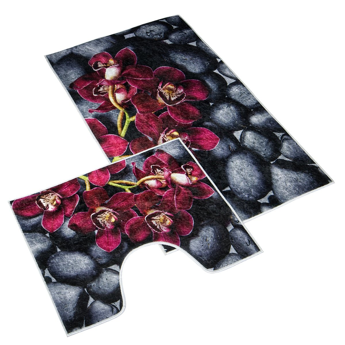 Bellatex Koupelnová a WC předložka Orchidea 3D