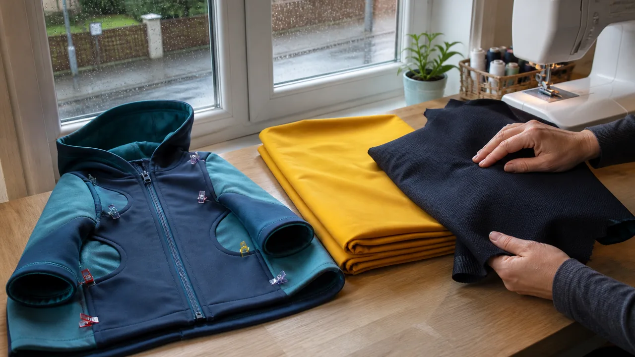 Softshell a lehká šusťákovina v české domácí šicí dílně